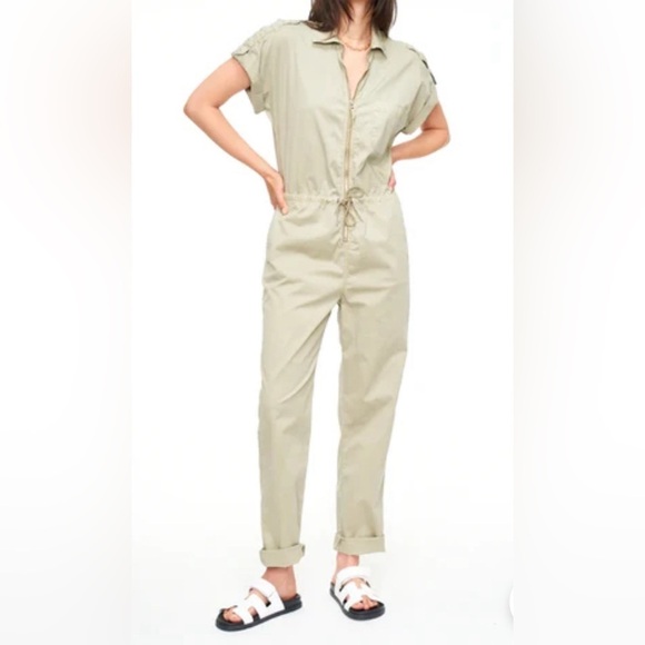 PISTOLA Pants - Revolve Pistola Pistachio Green Jordan Jumpsuit Flightsuit Women’s Sz Large NWT